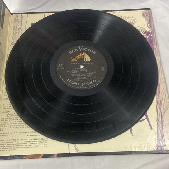 Harry Belafonte At Carnegie Hall The Complete Concert Vinyl Records 2 LP’s - Picture 9 of 11
